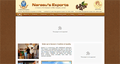 Desktop Screenshot of narasusexports.com